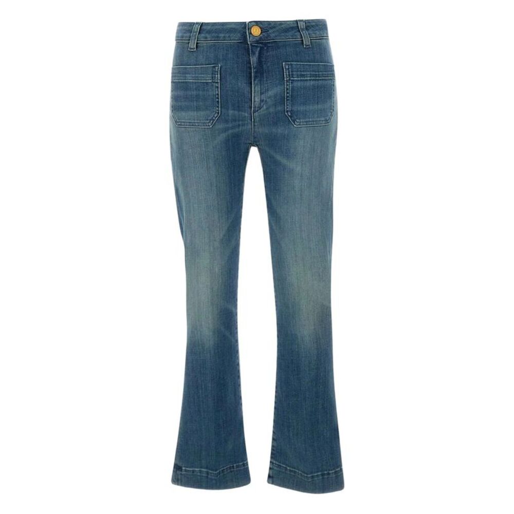 Seafarer Blue Denim - Flared Jeans Women